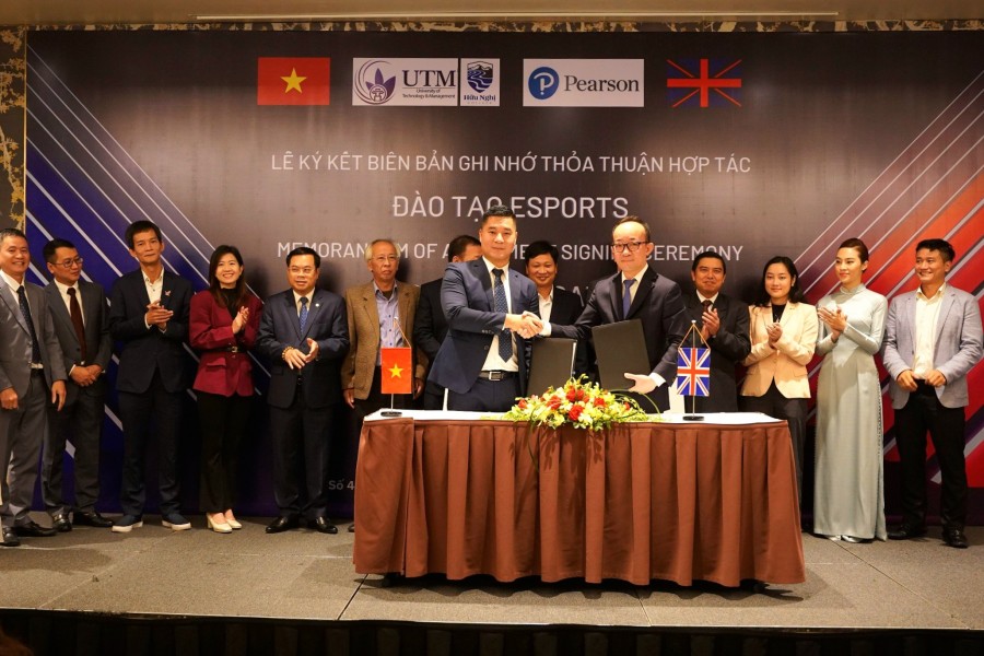 App tài xỉu online
 (UTM) và Pearson UK hợp tác đào tạo Thể thao Điện tử tại Việt Nam